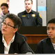 Chrystul Kizer, right, and her attorney Larisa Benitez-Morgan sit together in the Kenosha County Courthouse on Feb. 6, 2020. Wisconsin’s Supreme Court is set to decide Wednesday, July 6, 2022, whether Kizer, an alleged sex trafficking victim accused of homicide, can argue at trial that she was justified in killing the man who trafficked her, a ruling that could help define the extent of immunity for trafficking victims nationwide.